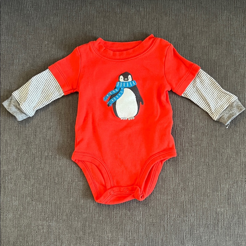 Carter's Vibrant Red Infant Bodysuit